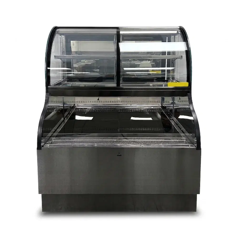 ChillCore Series 47" Open Air Refrigerated Display Case, 17.06 Cu.ft, 2 Doors