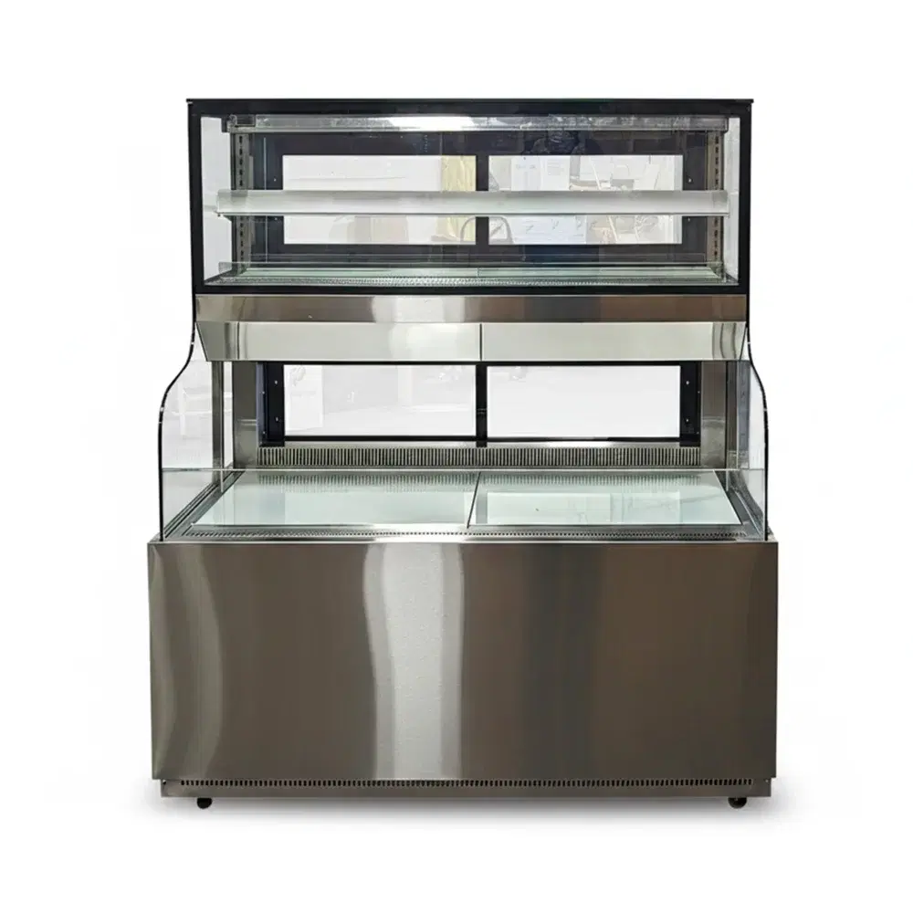 ChillCore Series 51" Open Air Refrigerated Merchandiser for Sandwiches, 16.2 Cu.ft, 2 Shelves