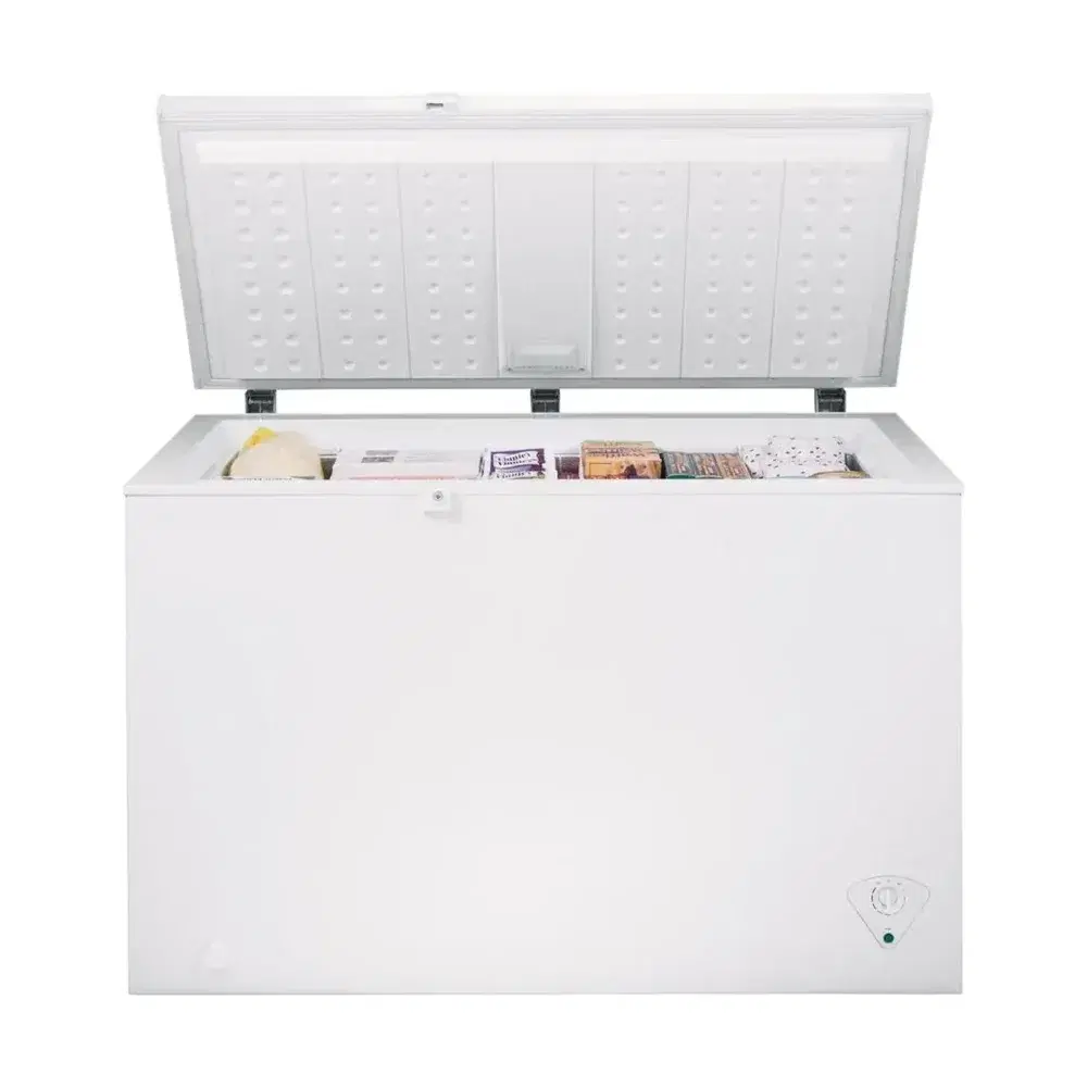 Coldline 44" Commercial Chest Freezer, White, 2 Baskets, 10 Cu. Ft., 1 Year Warranty