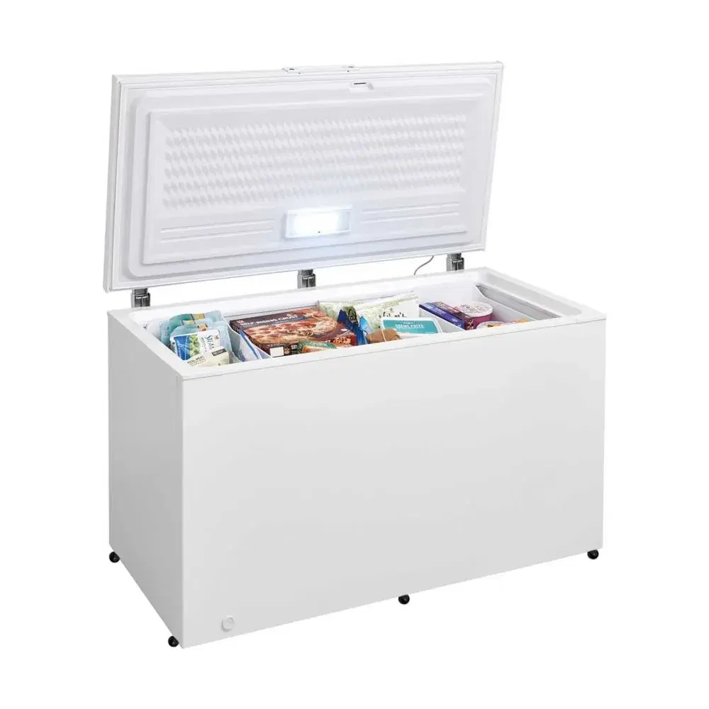 Coldline 60" Commercial Chest Freezer, White, 2 Baskets, 15 Cu. Ft., 1 Year Warranty