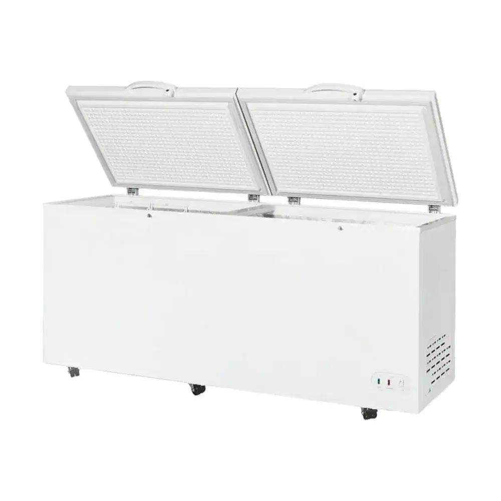 Coldline 76" Commercial Chest Freezer, White, 2 Baskets, 23 Cu. Ft., 1 Year Warranty