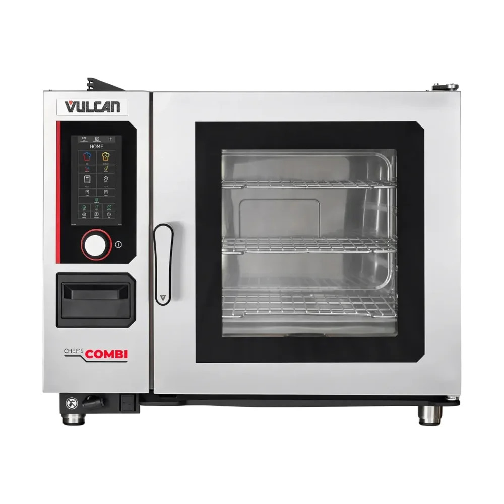 Vulcan CHEF-62G 41" Full Size Steam Generator Combination Oven, 1-Door Glass, Stainless Steel, 2-Year Warranty, 240V