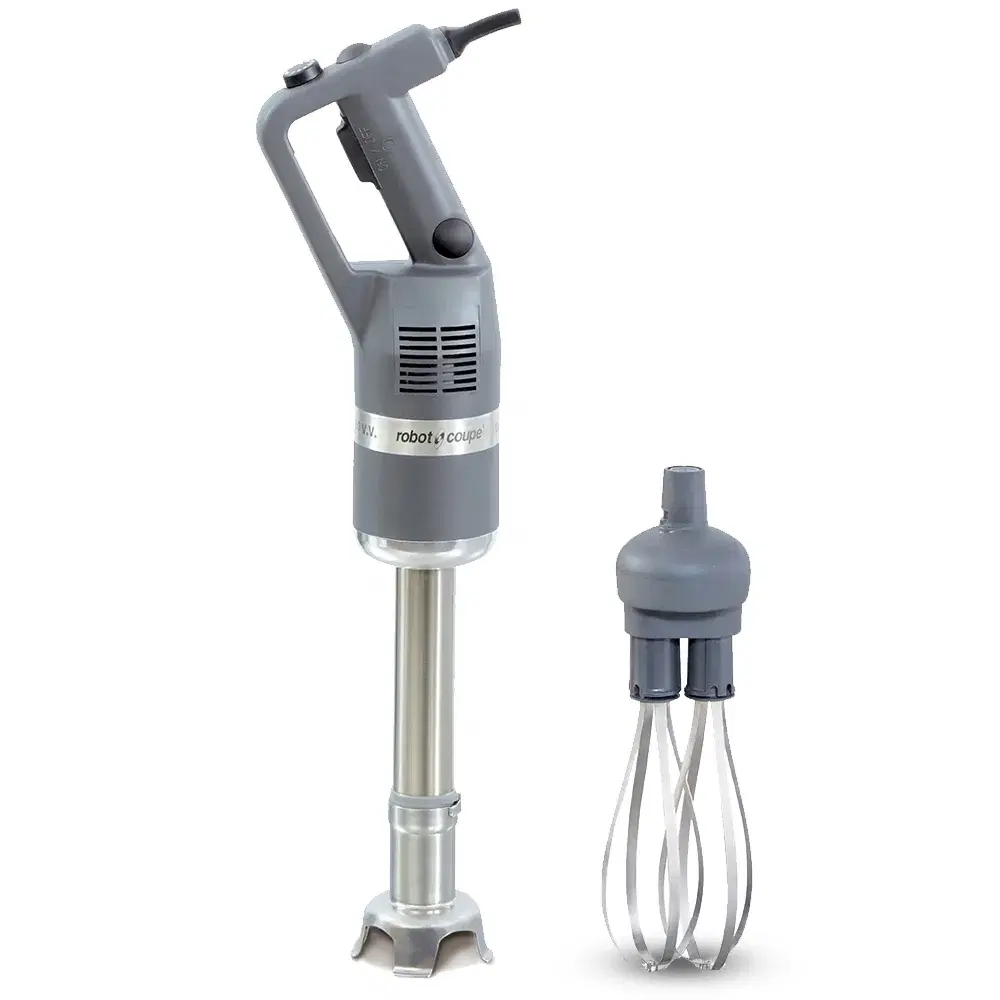 Robot Coupe CMP250 Combi Compact Immersion Blender with 8" Whisk, 10" Shaft, HP