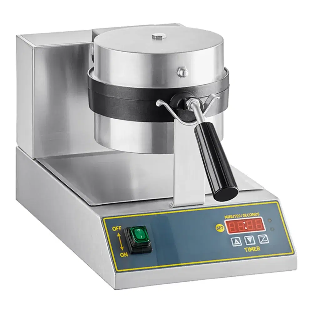 ChefPro Series Non-Stick Belgian Waffle Maker with Digital Timer and Temperature Controls, 120V