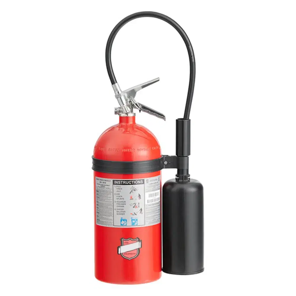 ChefPro Series 10 lb. Carbon Dioxide BC Fire Extinguisher - Rechargeable Untagged - UL Rating 10-B:C