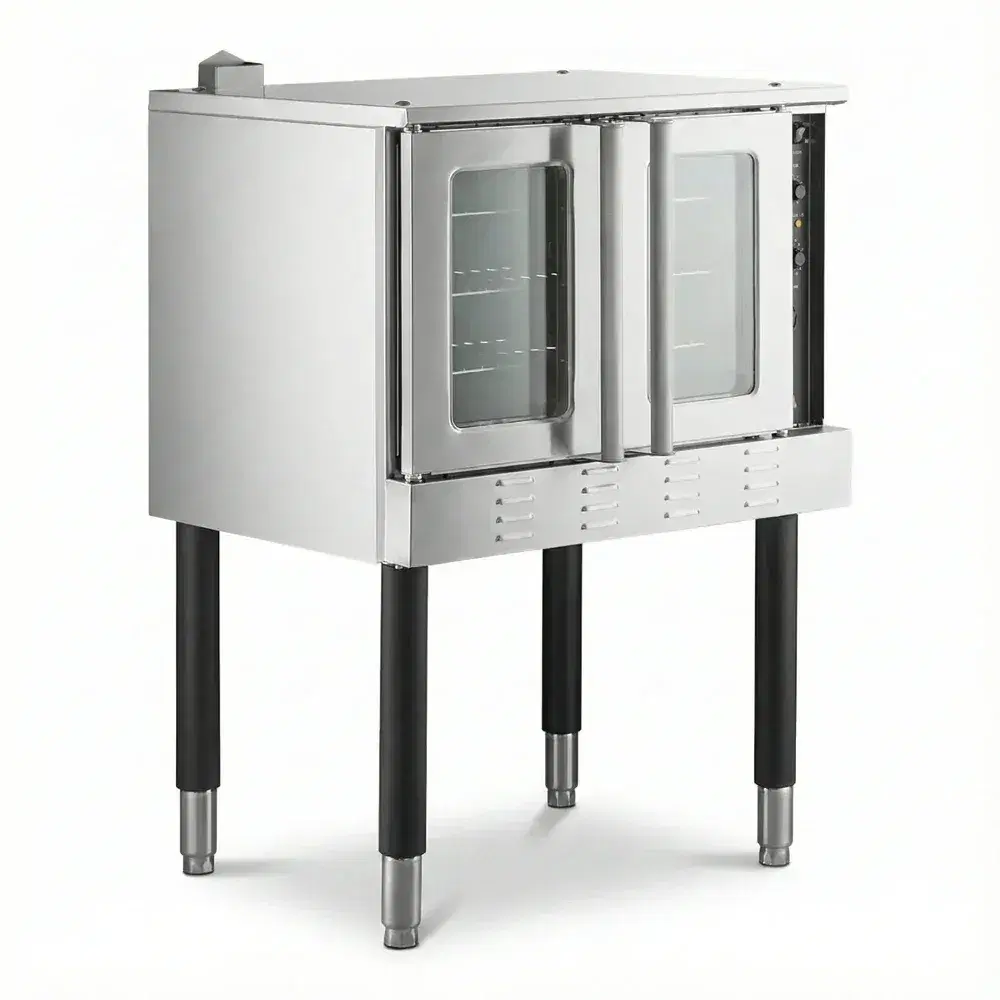 ChefPro Series Single Deck Electrical Convection Oven, Full Size, Stainless Steel, 3 Racks, 240V/1PH, 11.9kW