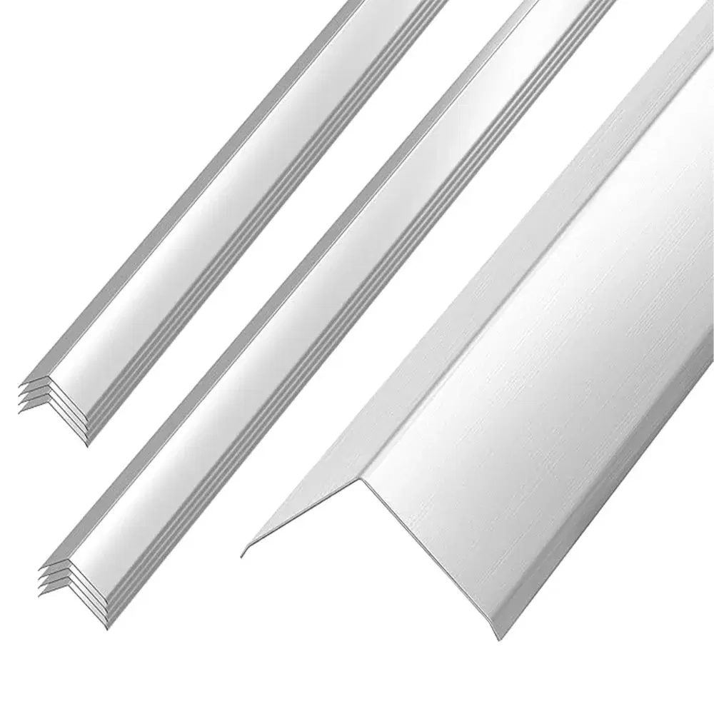 ChefPro Series 8 Pack Stainless Steel Wall Corner Guards 2" x 2" x 48"