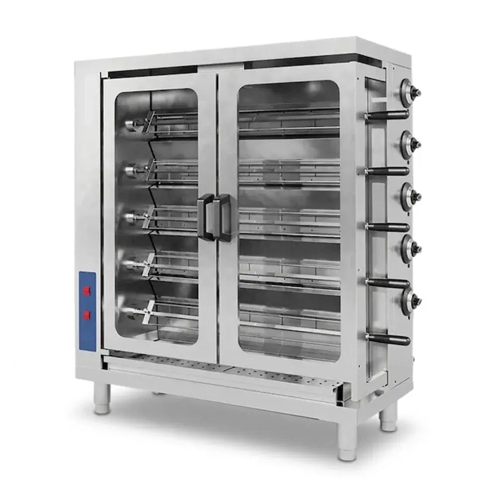 Pegasus CR-5E 47" Electric Rotisserie Oven with 5 Spits, 208V, 3 Phase