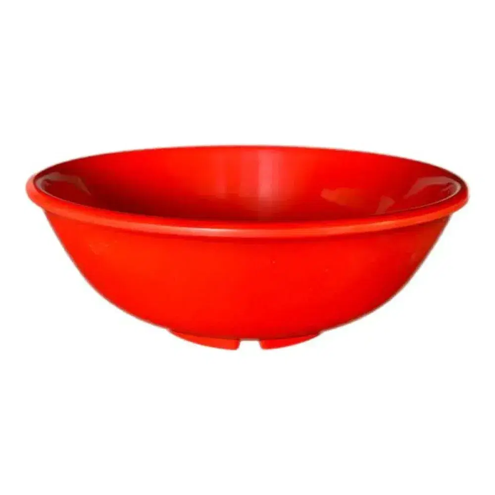 Thunder Group CR5807PR 32 oz Melamine Salad Bowl, Pure Red