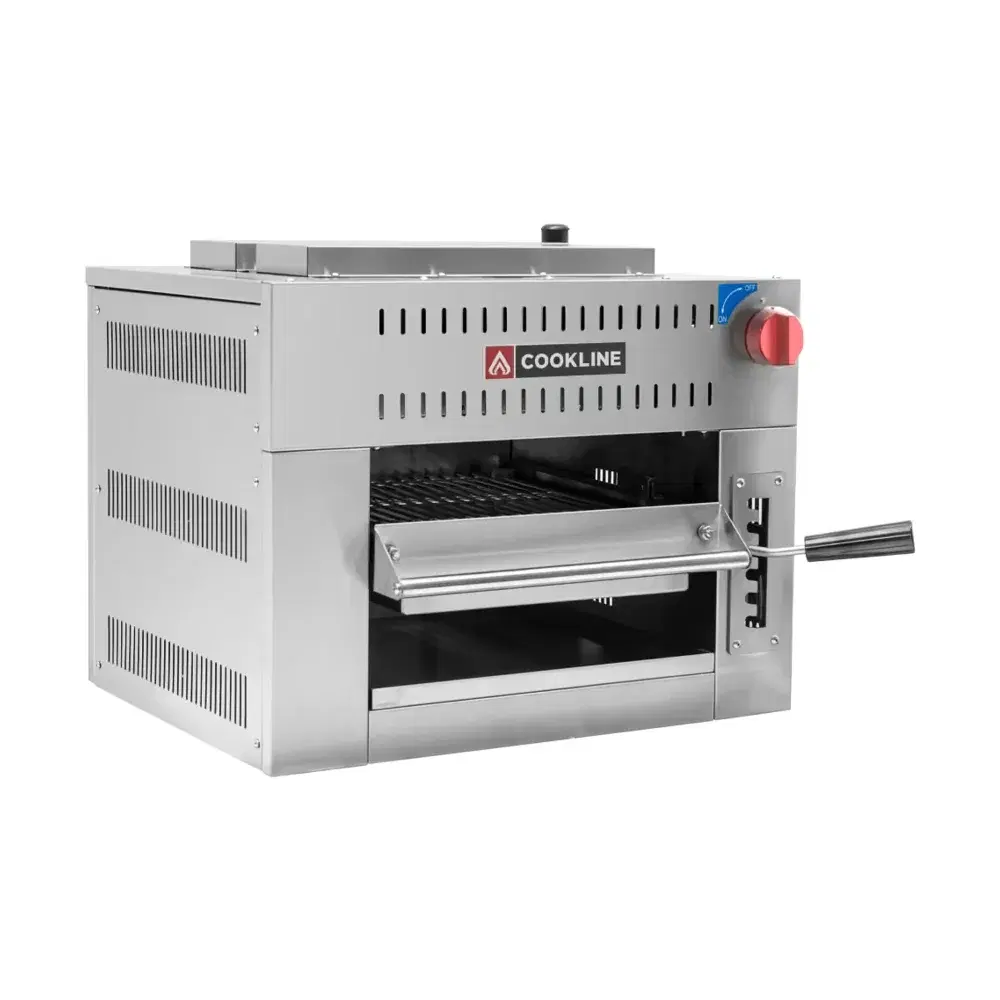 Cookline 24" Infrared Gas Salamander Broiler, 24” Range Mounting Kit, 24,000 BTU