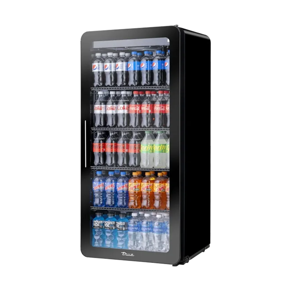 True CVM-11-HC-EGC01 25" Refrigerated Glass Door Merchandiser, 1 Section 7 Year Warranty