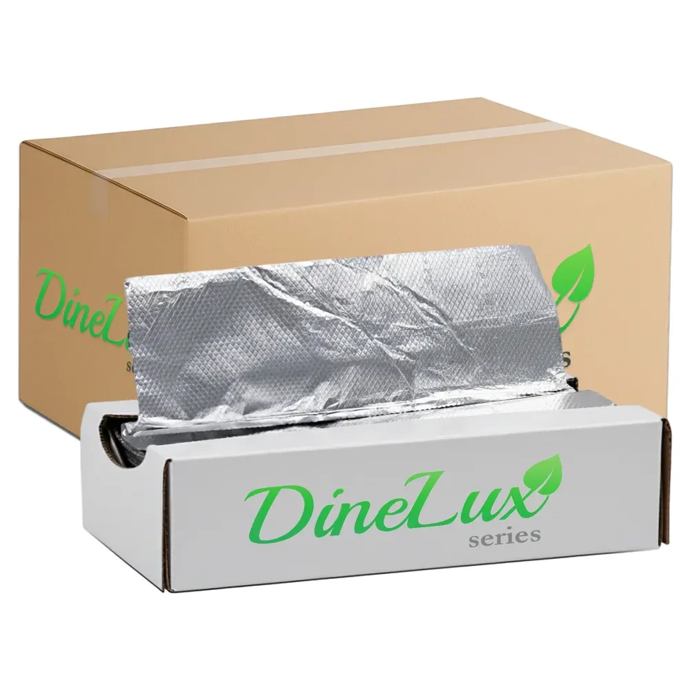 Dinelux Series Foil Pop Up Sheets, 12" x 10.75", 3000/Case