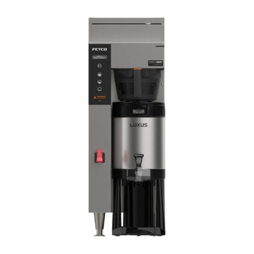 Fetco E1251US-1B230-PM110 High-Volume Automatic Thermal Coffee Maker, 15 Gallon/hr, 240V