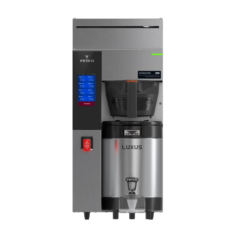 Fetco CBS-2231-NG PA011 Medium-Volume Automatic Thermal Coffee Maker, 4.5-7.9 Gallon/hr, 120/240V