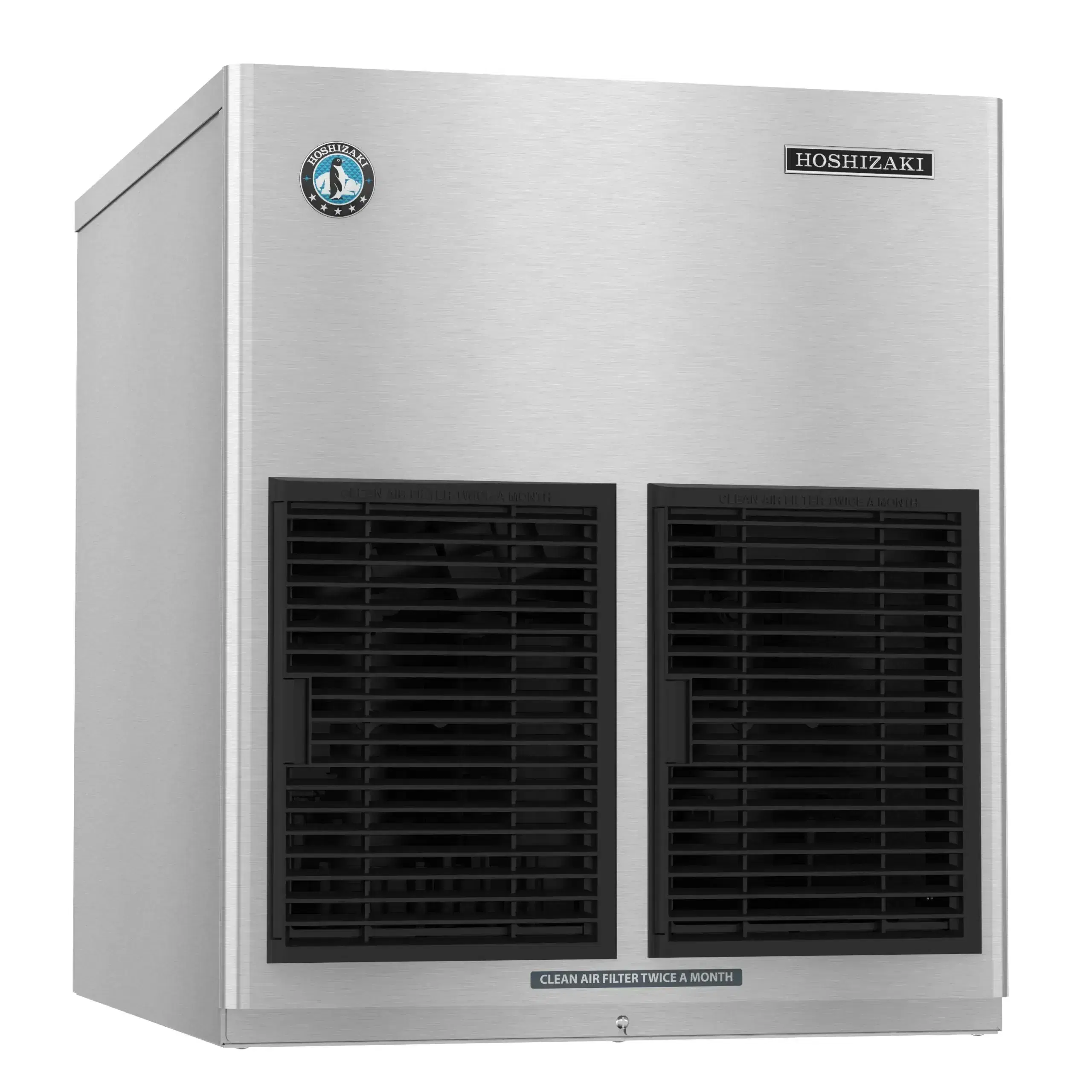 Hoshizaki F-801MWJ-C 22" F Series Nugget Ice Machine Head Without Storage Bin, Water Cooled, 632 lb/24 hr, 115v