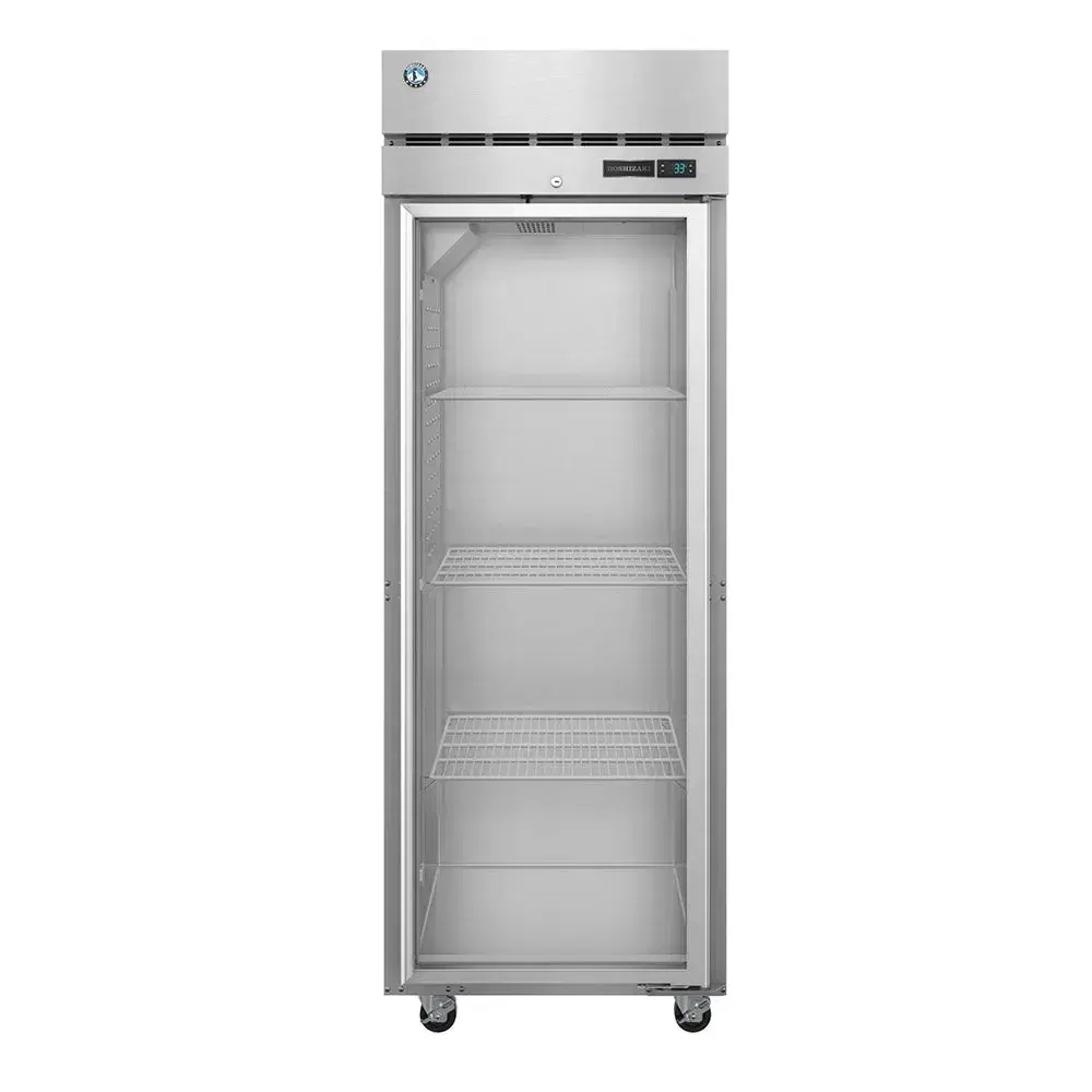 Hoshizaki F1A-FG 27.5" Steelheart Series One Section Reach-In Freezer, 1 Glass Door, Stainless Steel, 115v