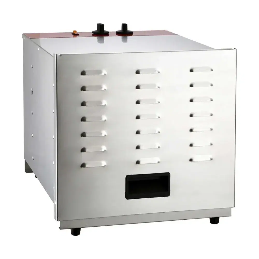 Prepline 17" Stainless Steel Food Dehydrator with 10 Racks, 120V