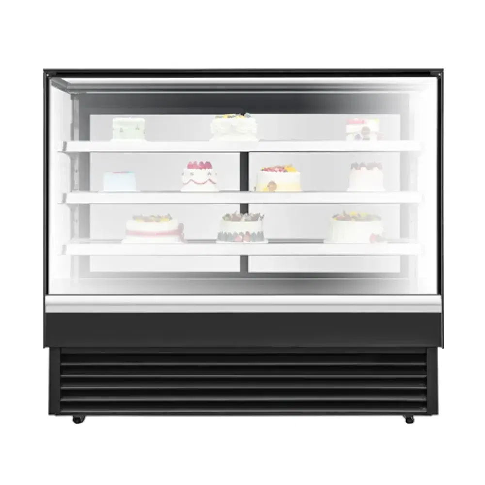 Frigomax Series 47" Refrigerated Display Case with Straight Glass, 22 cu. ft., 1 Year Warranty