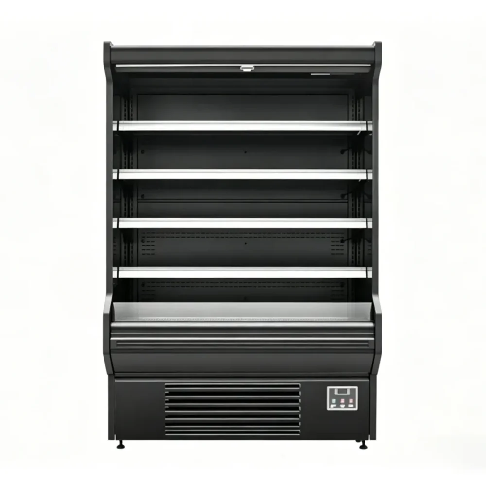 Frigomax Series 60" Vertical Air Curtain Merchandiser, 110V, 42.2 cu. ft., 1 Year Warranty