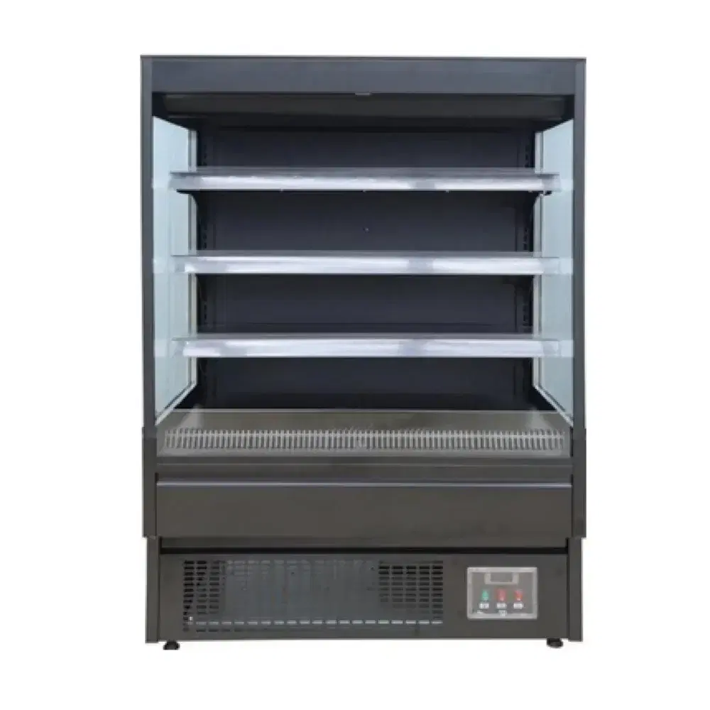 Frigomax Series 35" Vertical Air Curtain Merchandiser, 110V, 14.7 cu. ft., 1 Year Warranty