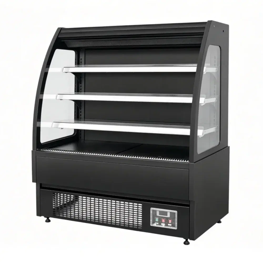 Frigomax Series 59" Horizontal Air Curtain Merchandiser, 110V, 20.1 cu. ft., 1 Year Warranty