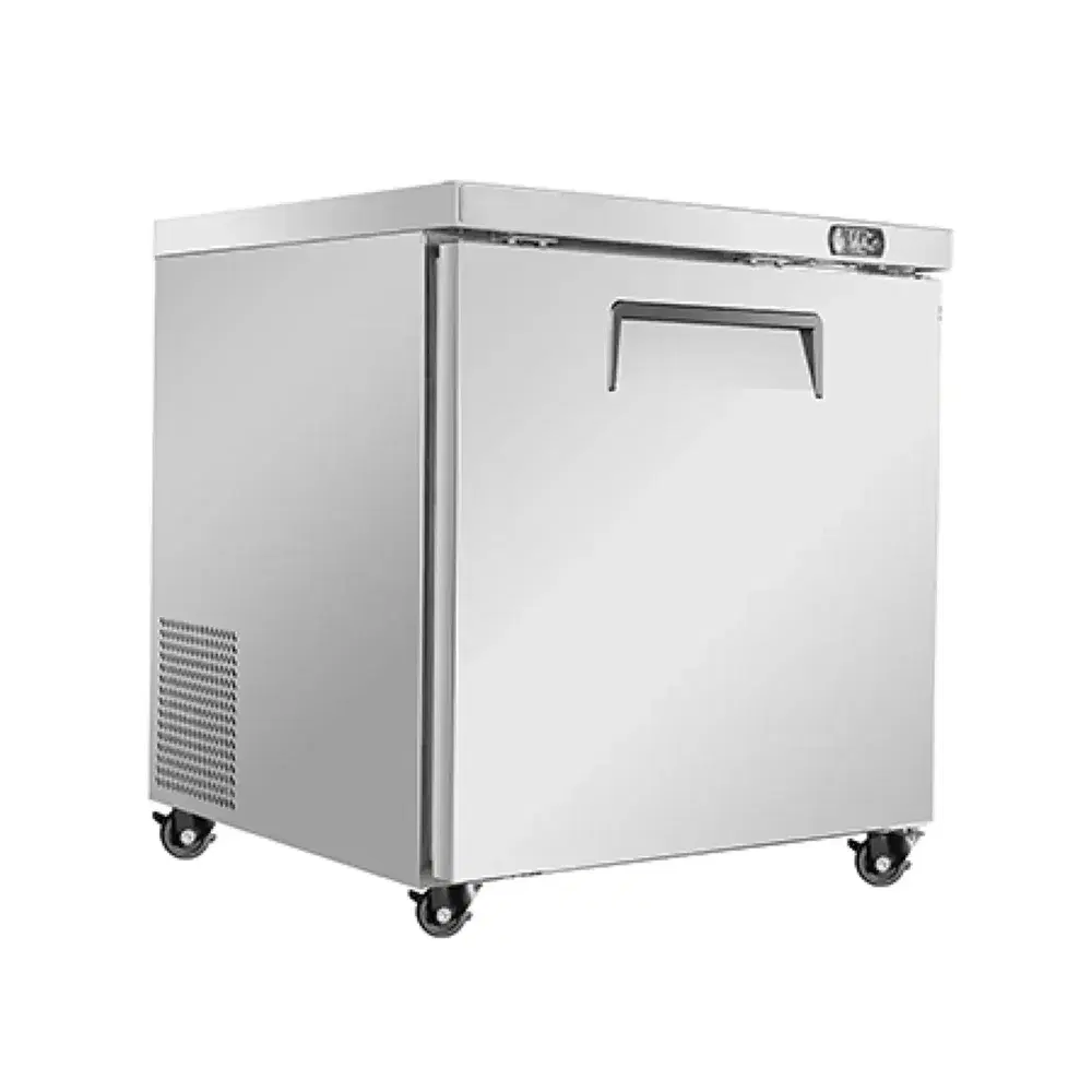 Frigomax Series 29'' Undercounter Freezer, 1 Door, Stainless Steel, 1 Year Warranty