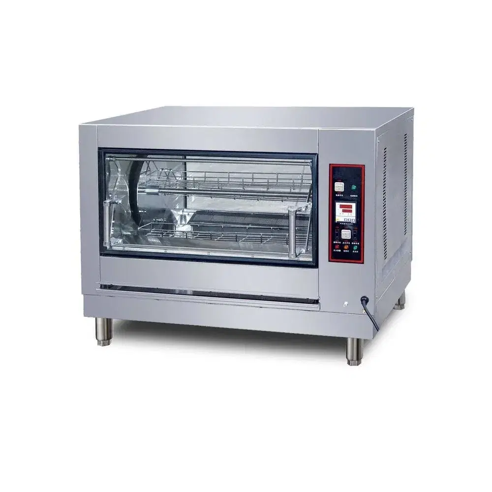 Cookline 12 Chicken Countertop Rotisserie machine, Natural Gas, 120V