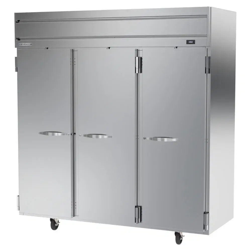 Beverage-Air HFPS3HC-1S Horizon Series 78" Reach-In Freezer, Stainless Steel