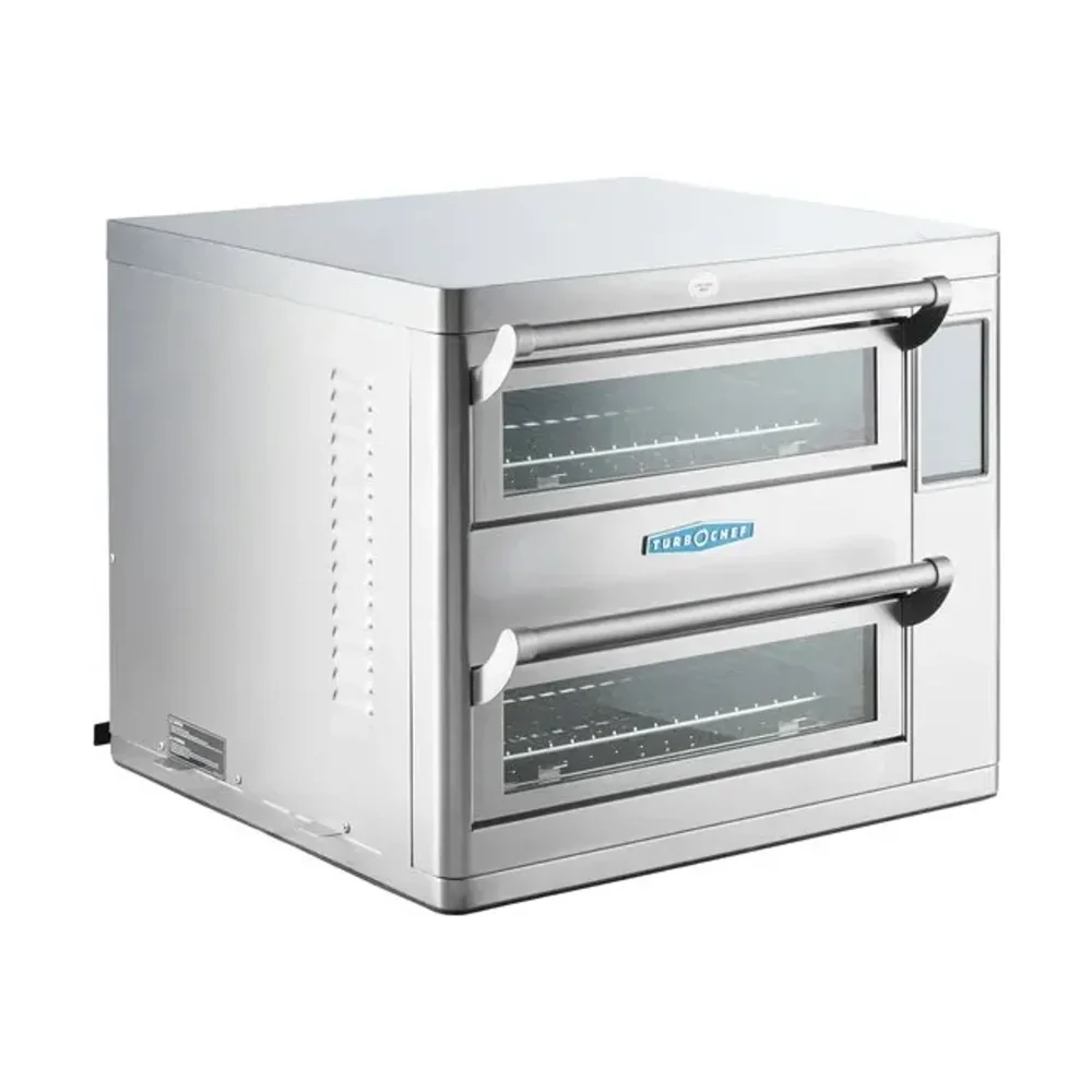 TurboChef Double Batch Electric Countertop Impingement Ventless Oven with One Touch Controls, 208/240V, 9600W