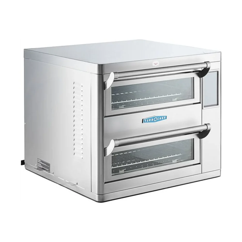 TurboChef Double Batch Electric Countertop Impingement Ventless Oven with One Touch Controls, 208/240V, 9600W