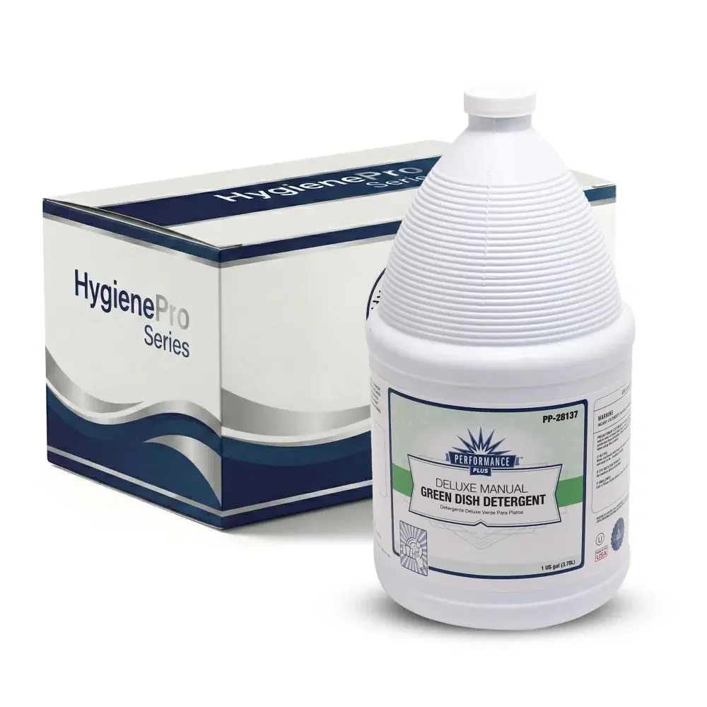 HygienePro Series 1 Gallon Deluxe Green Dish Detergent, 4/Case