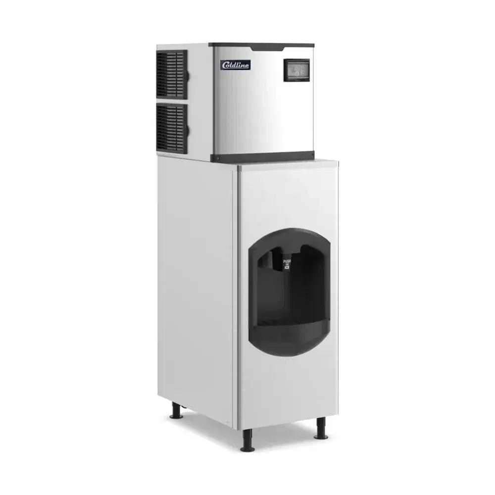 Coldline Air Cooled Modular Ice Maker Dispenser, 400 Lbs/Day, Half Cube