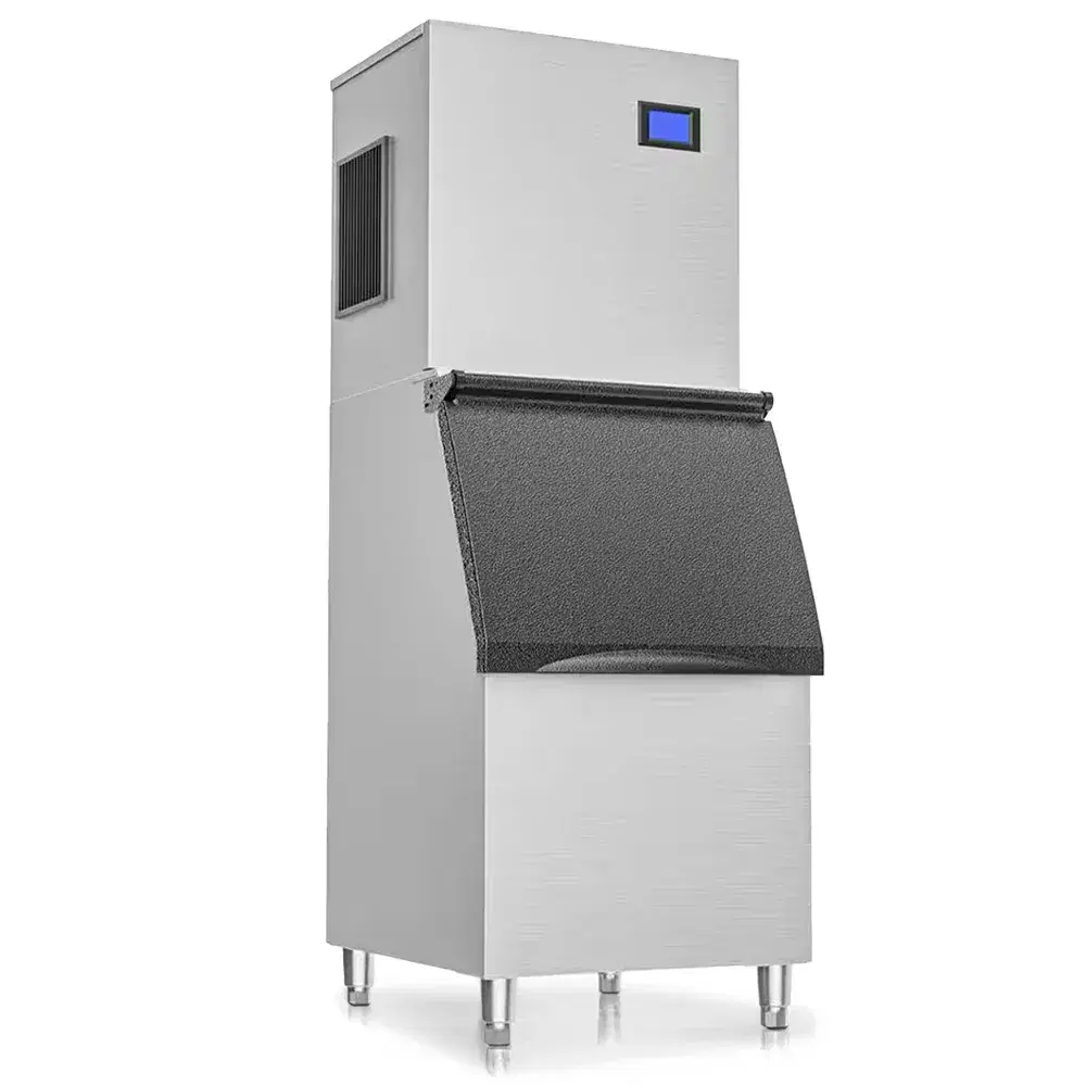 ChillCore Series Commercial Ice Maker Machine With Bin, Air Cooled, 350 lb., 1 Year Warranty