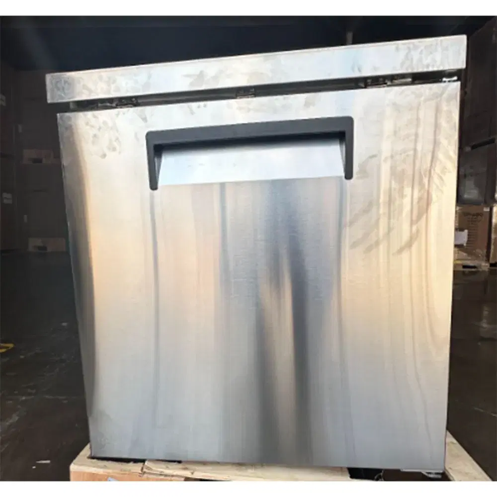 Used 27" Undercounter Refrigerator, 1 Door, Stainless Steel, 1 Year Warranty