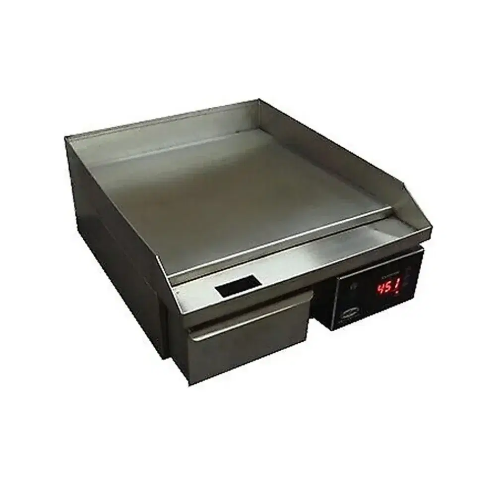 KitchenCore Series 14" Countertop Electric Griddle, Flat Top, 900W, Digital Control, 1 Year Warranty