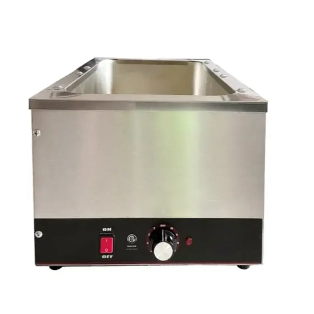 KitchenCore Series 25" Countertop Waterless Food Warmer, Single Well, 550W, Stainless Steel, 1 Year Warranty