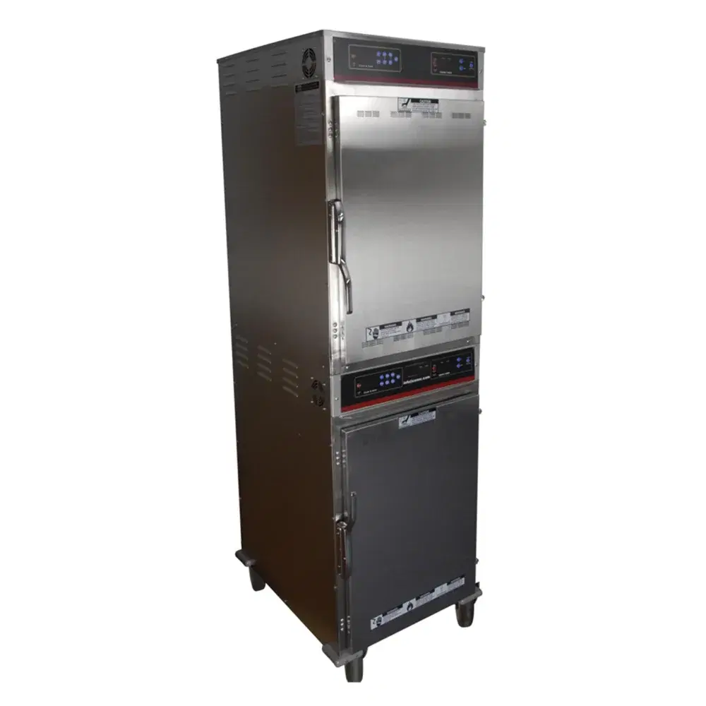 KitchenCore Series 25" Full Size Cook and Hold Smoker Oven, Solid Door, Stainless Steel, 208V, 1 Year Warranty