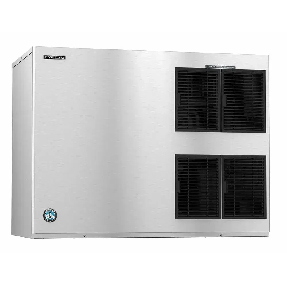 Hoshizaki KM-1900SAJ3 48" KM Series Crescent Cube Ice Machine Head Without Storage Bin - Air Cooled, 1933 lb/24 hr