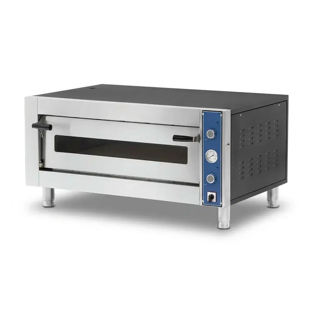 Pegasus MS38E-1 38" Electric Single Deck Countertop Pizza Oven with 27" x 27" Chamber, 7,500W, 208V, 3 Phase - Melstone Series
