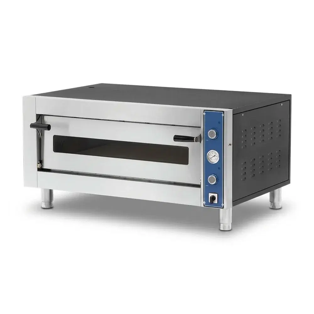 Pegasus MS47DE-1 47" Electric Single Deck Countertop Pizza Oven with 36" x 36" Chamber, 7,500W, 208V, 3 Phase - Melstone Series