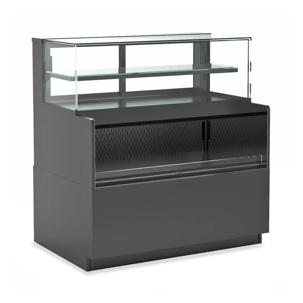 Structural Concepts NR3651RRSSV 35" Horizontal Open Air Cooler with (3) Levels, 110/120v