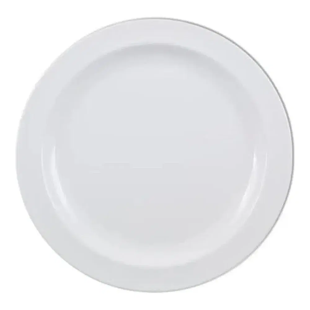 Thunder Group NS110W 10" Melamine Dinner Plate, White