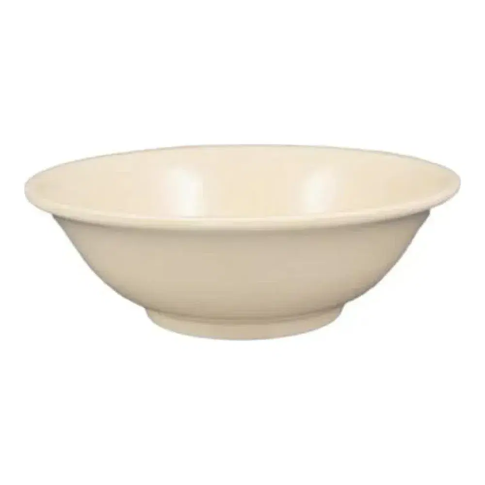 Thunder Group NS5060T 22 oz Melamine Rimless Bowl, Tan