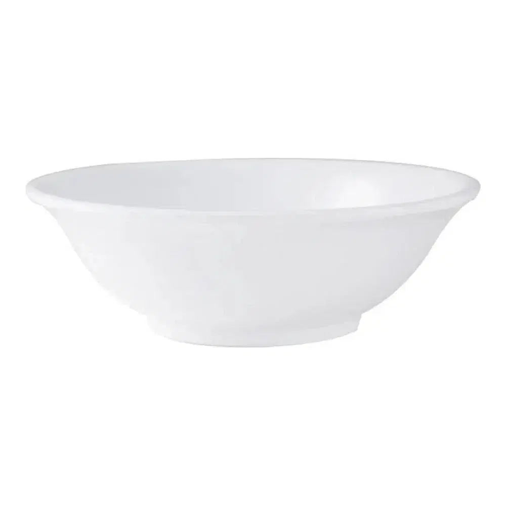 Thunder Group NS5065W 32 oz Melamine Rimless Bowl, White