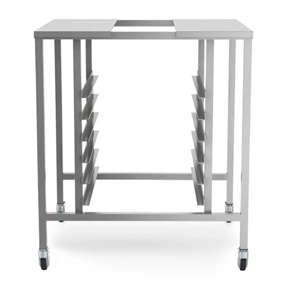 ProKitchen Series 29" x 25" Stainless Steel Oven Stand with Cooling Racks and Casters