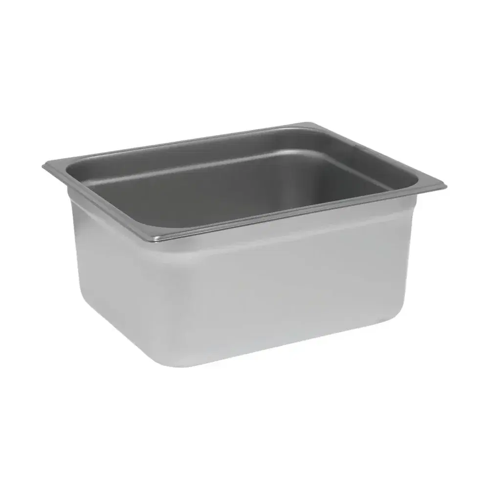 Prepline Full Size 6" Deep Steam Table / Hotel Pan, Stainless Steel, 24 Gauge