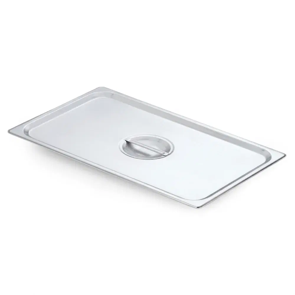 ProKitchen Series Full Size Solid Steam Table / Hotel Pan Cover, Stainless Steel