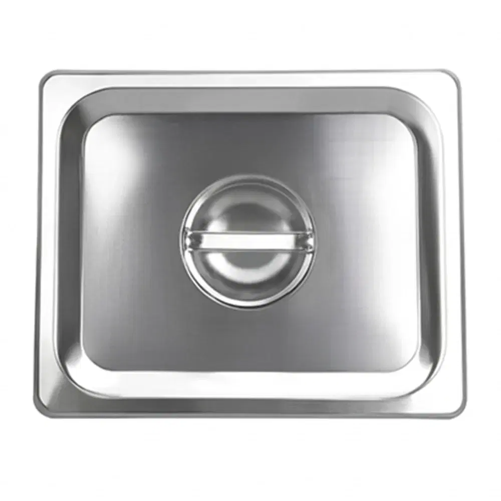 ProKitchen Series 1/6 Solid Steam Table / Hotel Pan Cover, Stainless Steel
