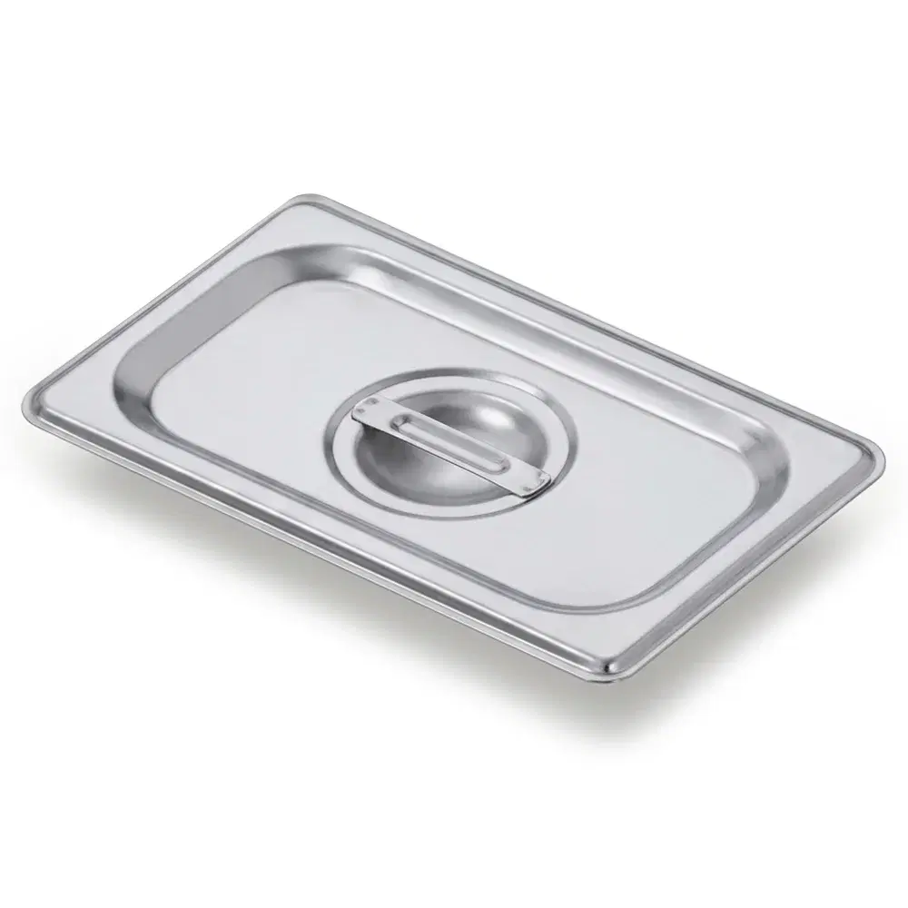 ProKitchen Series 1/9 Solid Steam Table / Hotel Pan Cover, Stainless Steel