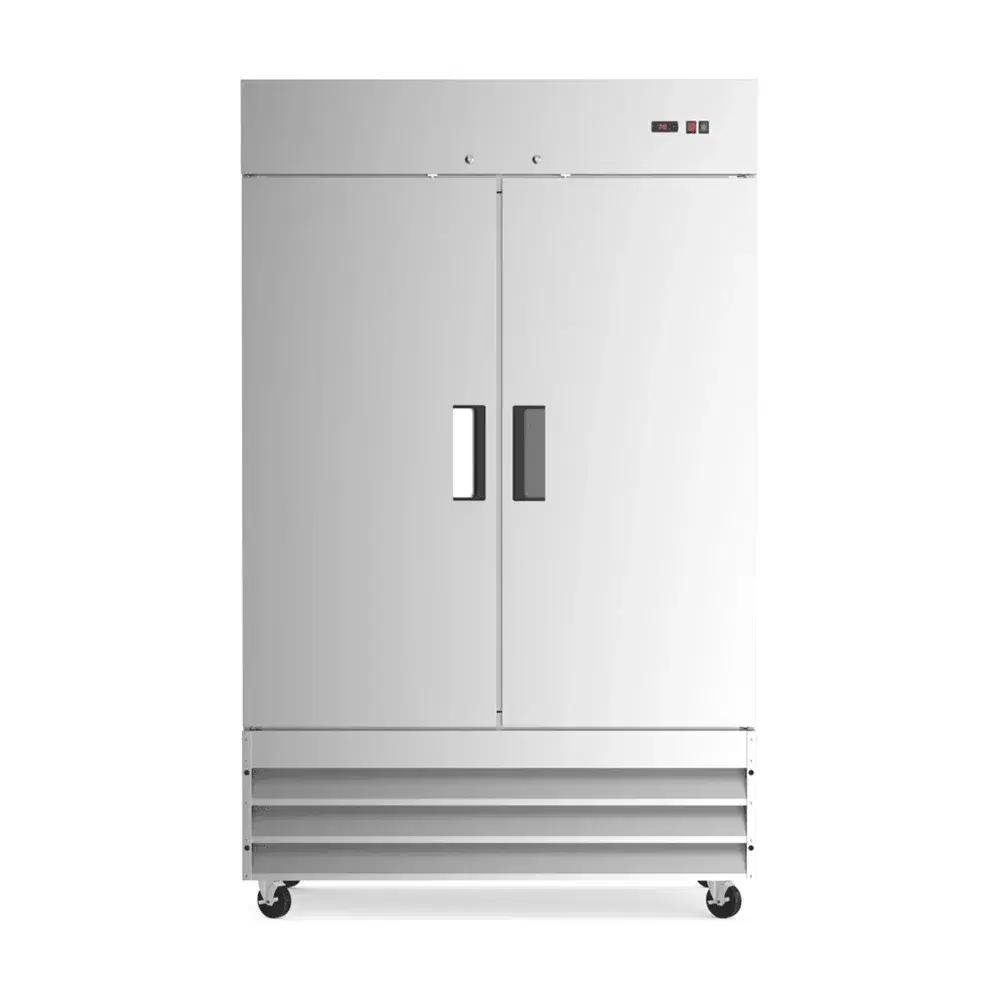 Coldline 54" Reach-In Refrigerator, 2 Doors, Stainless Steel, 1 Year Warranty